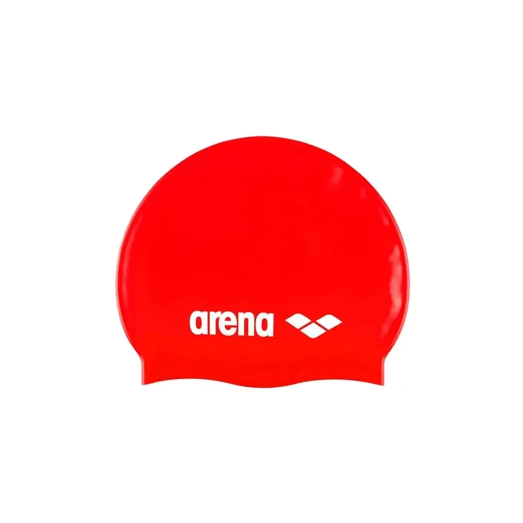 Шапка для плавання Шапка Arena Classic Silicone JR 91670-044 червоний Діт OSFM (3468335686066)