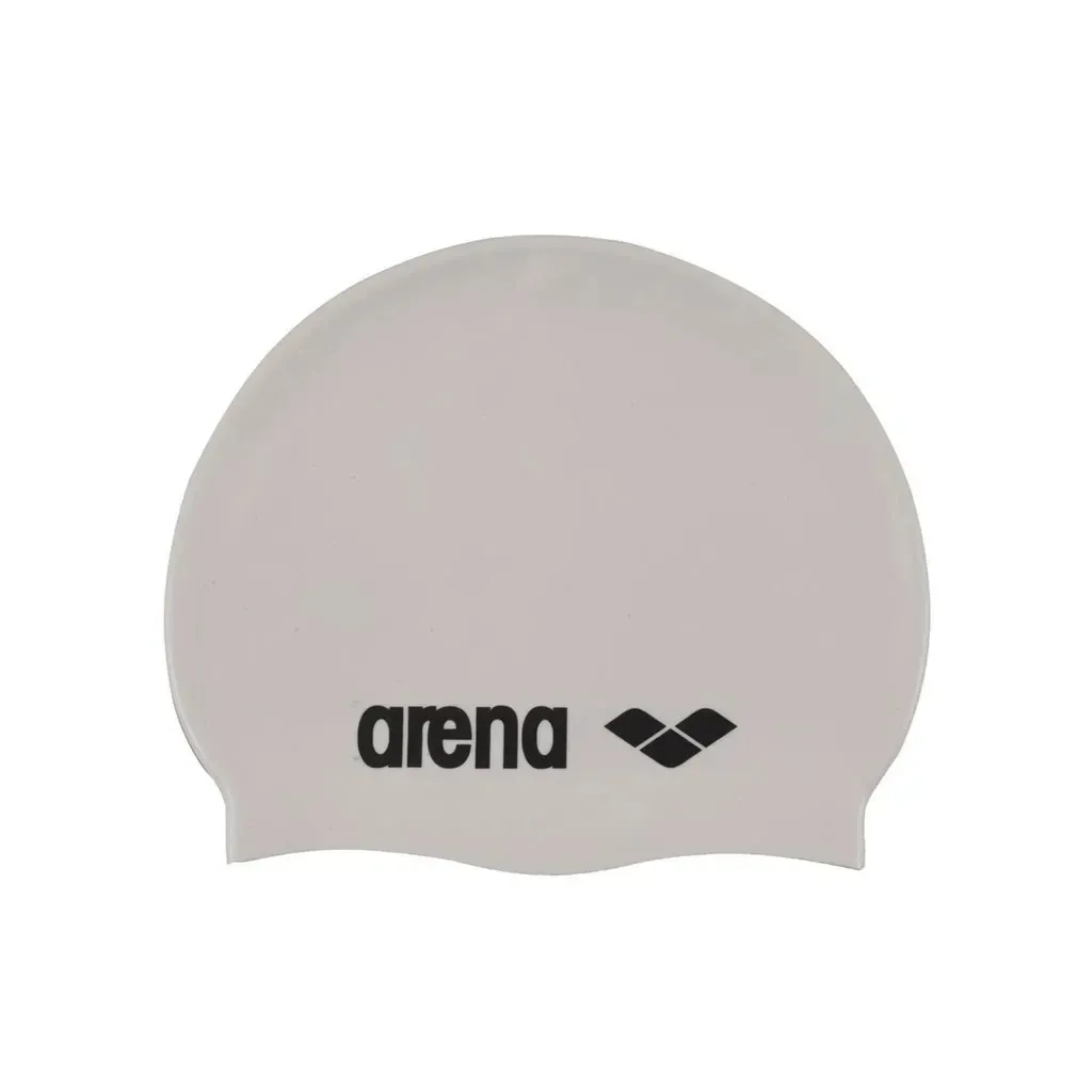 Шапка для плавання Шапка Arena Classic Silicone 91662-015 білий Уні OSFM (3468333887380)