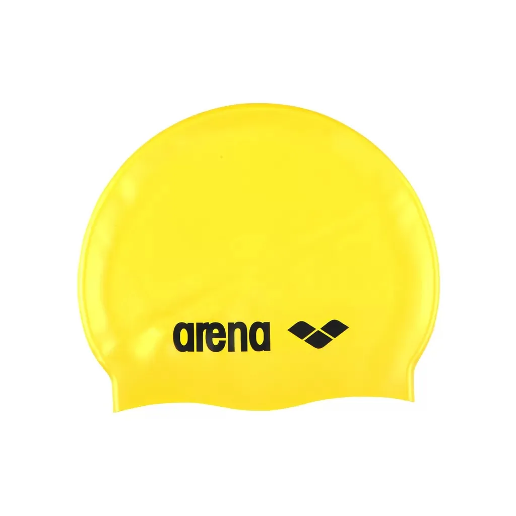 Шапка для плавання Шапка Arena Classic Silicone 91662-035 жовтий Уні OSFM (3468334550498)