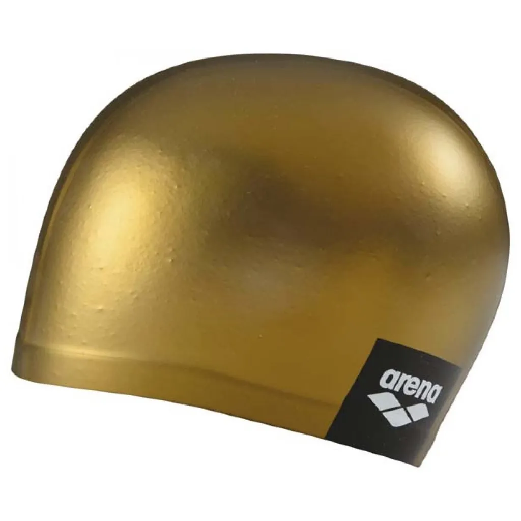 Шапка для плавання Шапка Arena Logo Moulded Cap 001912-205 золотий Уні OSFM (3468336113721)