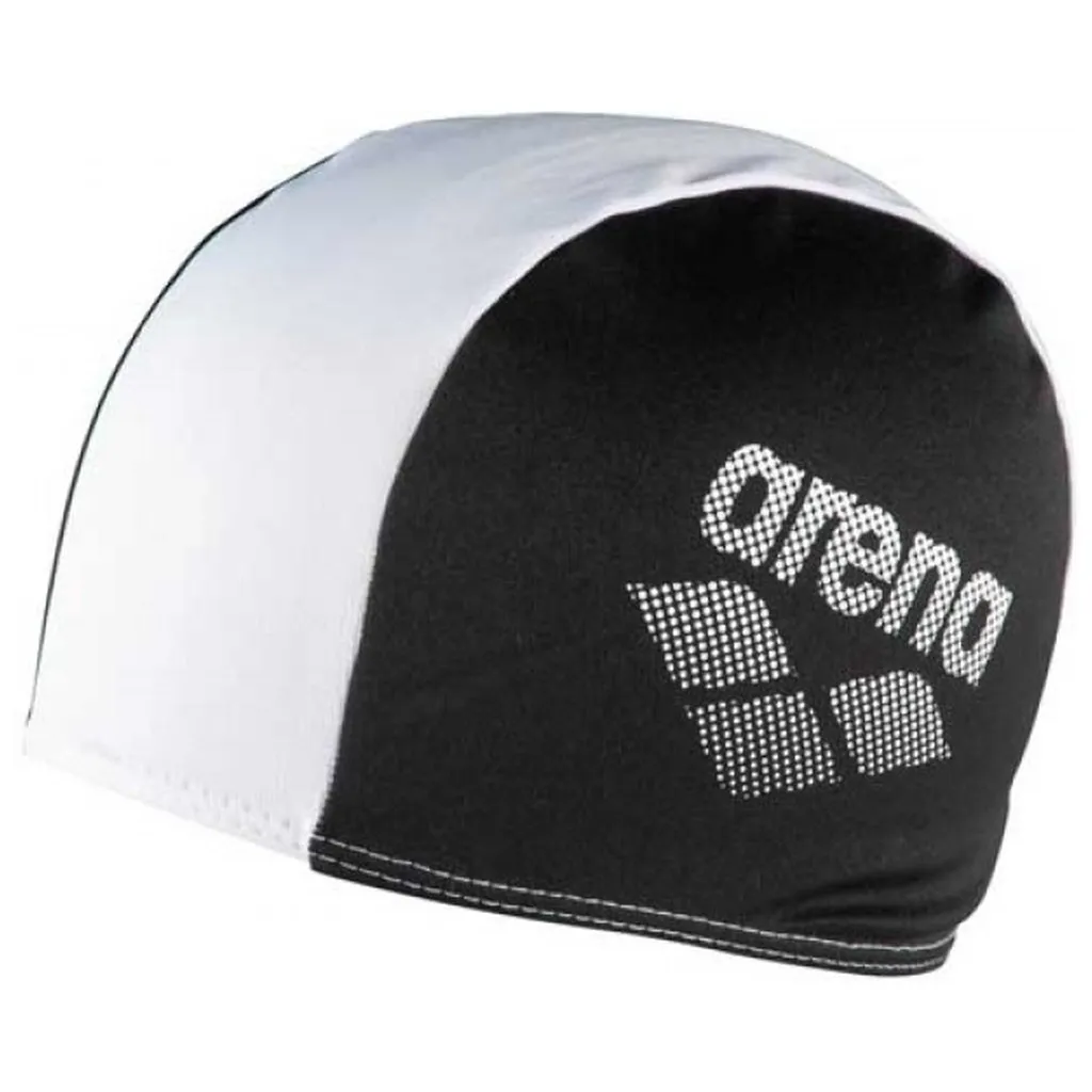 Шапка для плавання Шапка Arena Polyester II JR 002468-510 чорний, білий Діт OSFM (3468336217856)