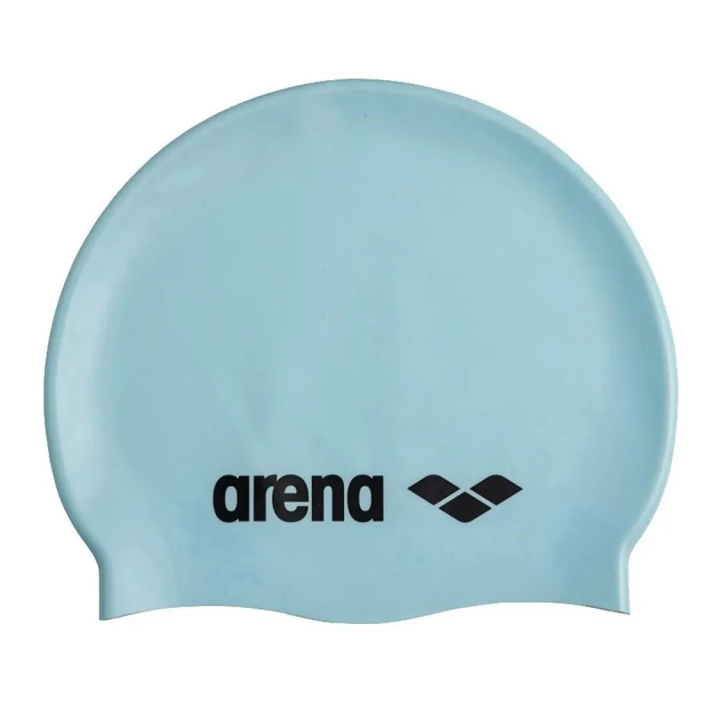 Шапка для плавання Шапка Arena Classic Silicone 91662-102 блакитний Уні OSFM (3468336977682)