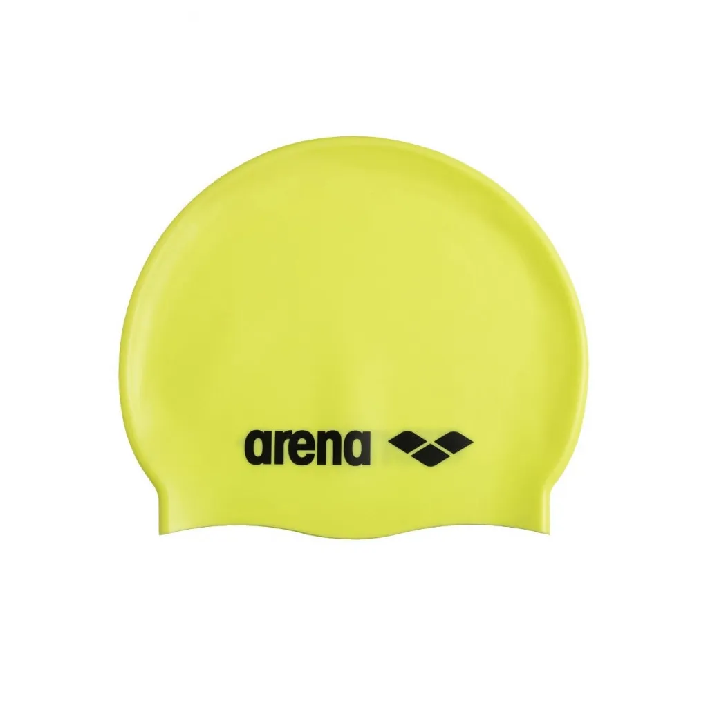 Шапка для плавання Шапка Arena Classic Silicone 91662-107 жовтий Уні OSFM (3468336977743)