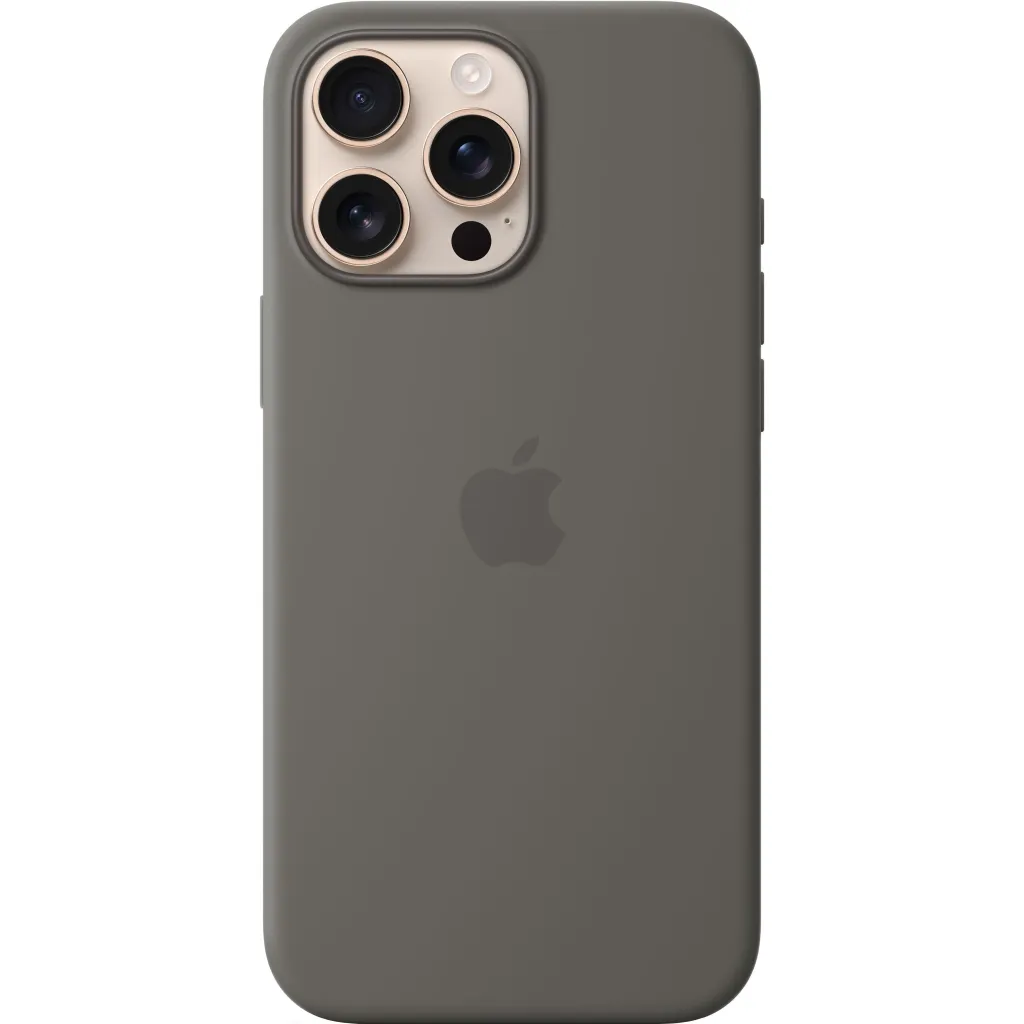 Чехол для смартфона Apple iPhone16 Pro Max Silicone Case with MagSafe - Stone Gray (MYYV3ZM/A)