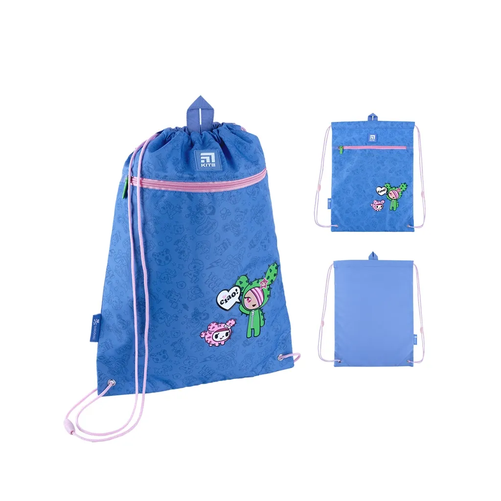 Сумка для обуви Kite Tokidoki Синяя (TK24-601M-1)