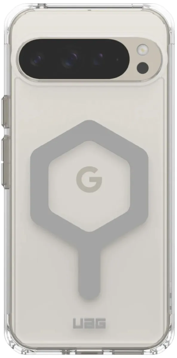 Чехол-накладка UAG for Google Pixel 9 Pro XL Plyo Pro Magnetic Ice/Silver (614456114333)