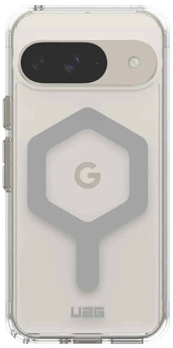 Чехол-накладка UAG for Google Pixel 9 Plyo Pro Magnetic Ice/Silver (614457114333)