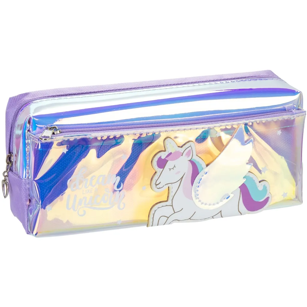  Cool For School голографический 2 отделения Dream like a Unicorn фиолетовый (CF86960)