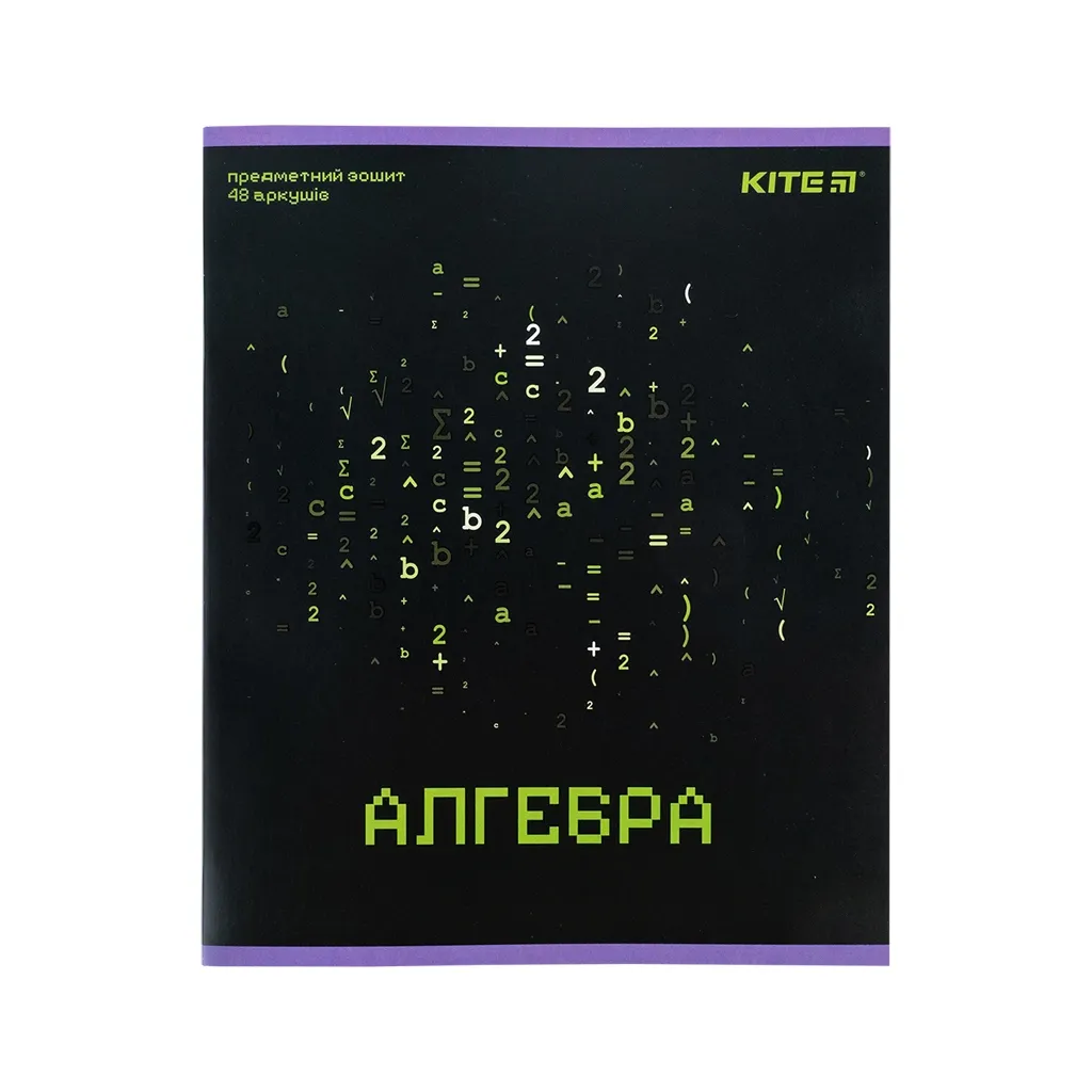 Тетрадь Kite предметная Neo 48 листов, алгебра клетка (K24-240-16)