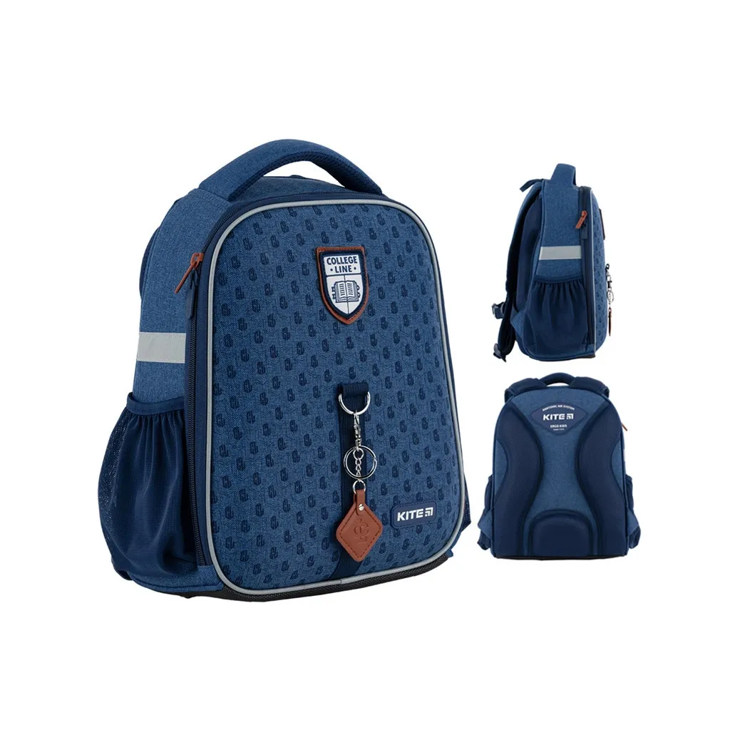 Портфель Kite Education каркасный 555 College Line boy (K24-555S-4)