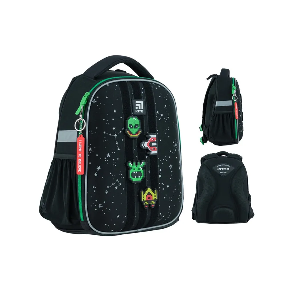 Портфель Kite Education каркасный 555 UFO (K24-555S-7)