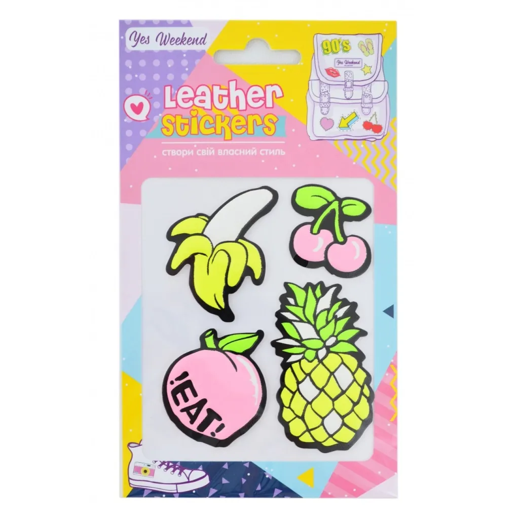 Стікер-наклейка Yes Leather stikers "Exotic fruits" (531626)