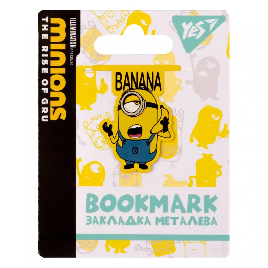 Закладка для книг Yes металева Minions (707840)