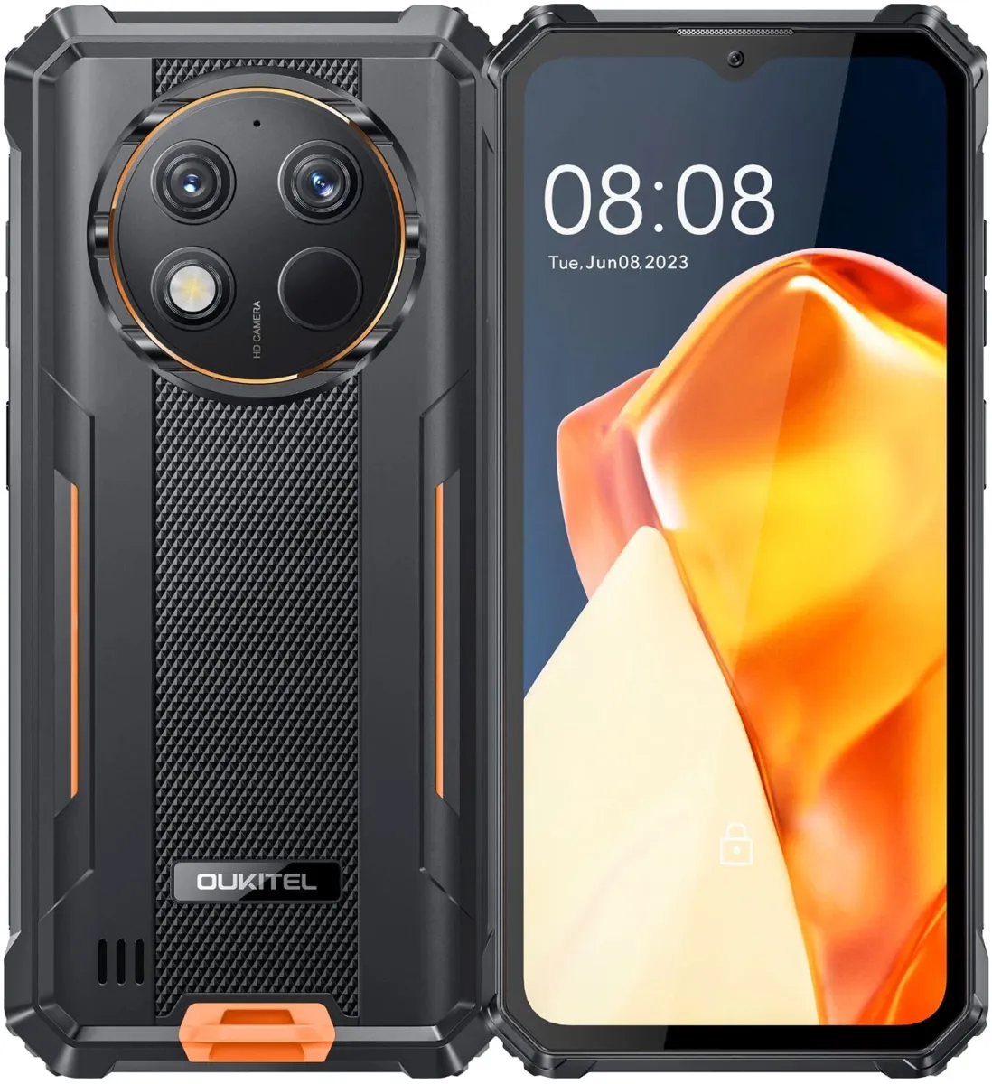 Смартфон Oukitel WP28S 6.5" 4/128GB NFC Orange (6931940757584)