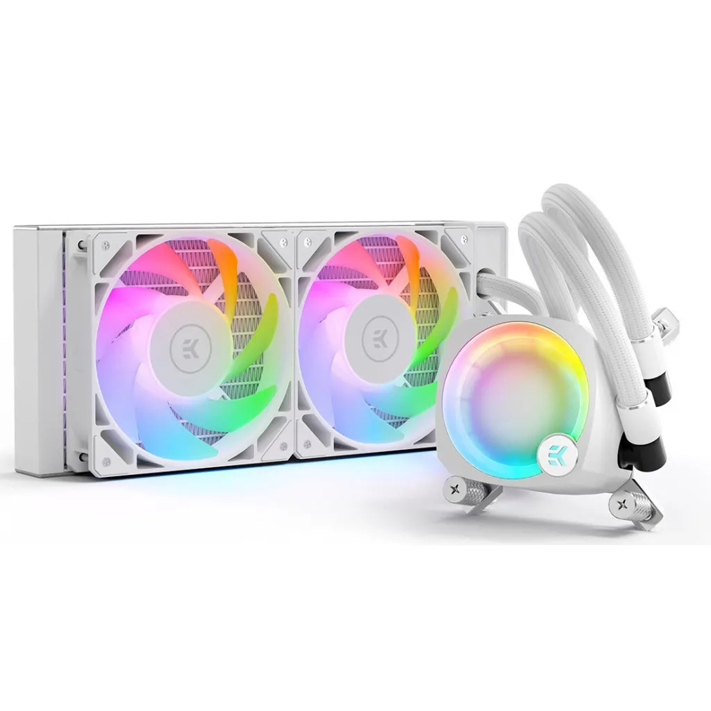  Ekwb EK-Nucleus AIO CR240 Lux D-RGB - White (3831109897843)