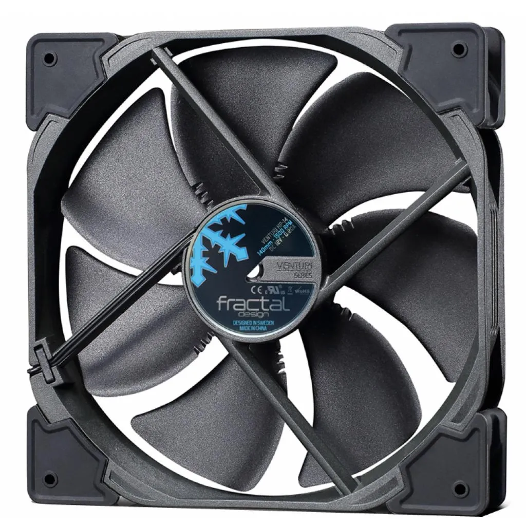  Fractal Design Venturi HP-14 PWM (FD-FAN-VENT-HP14-PWM-BK)