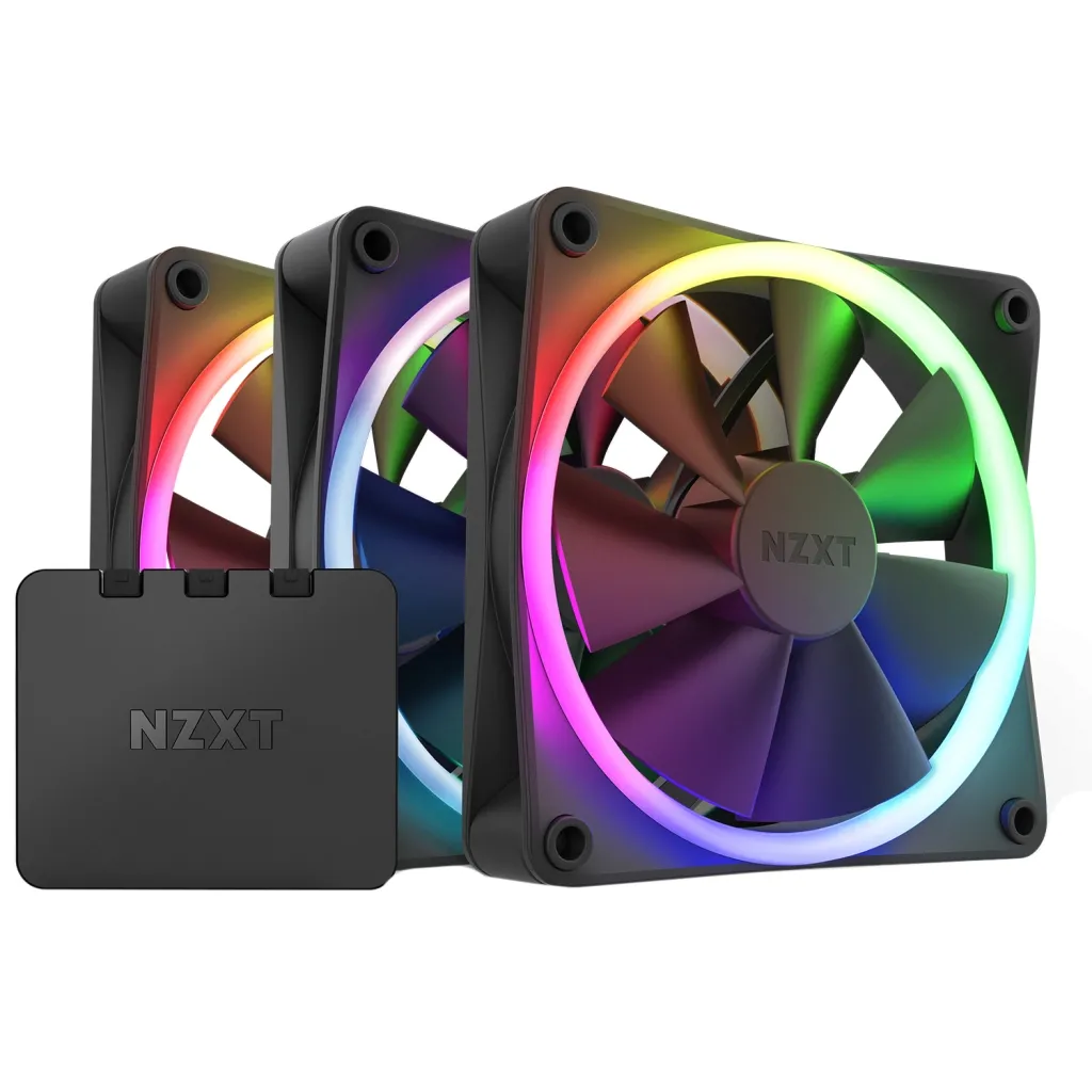  NZXT F120RGB Triple (Black) (RF-R12TF-B1)