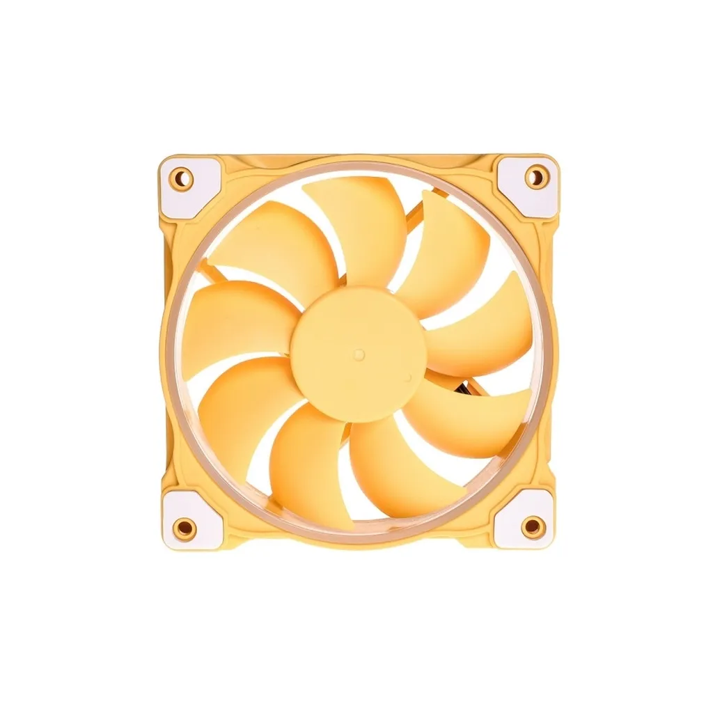 Вентилятор для корпуса ID-Cooling ZF-12025-Lemon Yellow