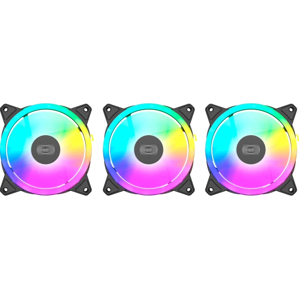  PcCooler F3 T120 ARGB 3 in 1 Black