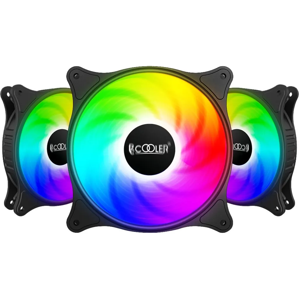  PcCooler FX 120 ARGB BK 3in1