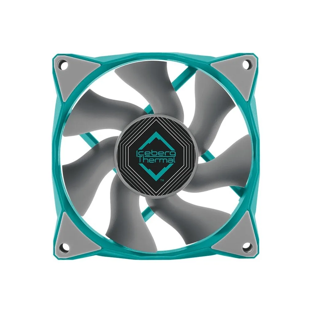 Вентилятор для корпуса Iceberg Group IceGALE Xtra - 80mm Teal (ICEGALE08D-A0A)