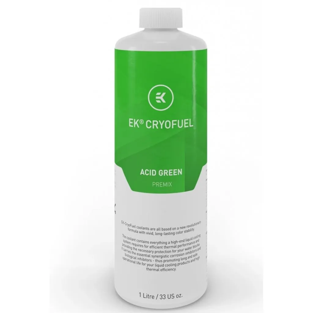 Охолоджуюча рідина Ekwb EK-CryoFuel Acid Green (Premix 1000mL) (3831109813294)