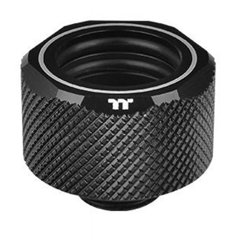 Фітинг для СРО ThermalTake Pacific C-PRO G1/4 PETG Tube 16mm OD Compression - Black (CL-W214-CU00BL-A)