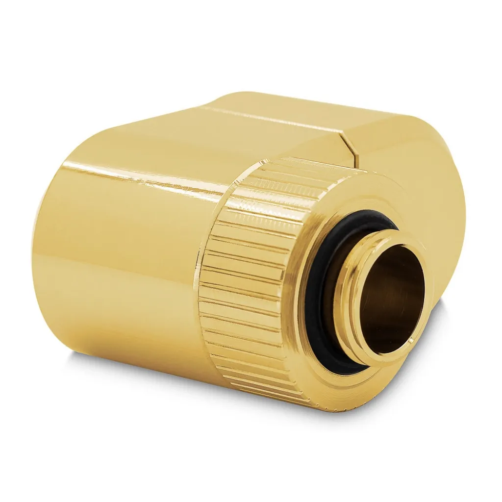 Фитинг для СРО Ekwb EK-Quantum Torque Double Rotary Offset 21 - Gold (3831109893142)