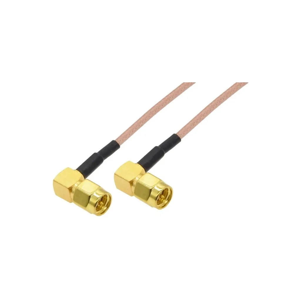 Кабель для дрона 4Hawks RP-SMA to RP-SMA cable, R/A, black, H155, 10м, 1 шт (C1-B-10)