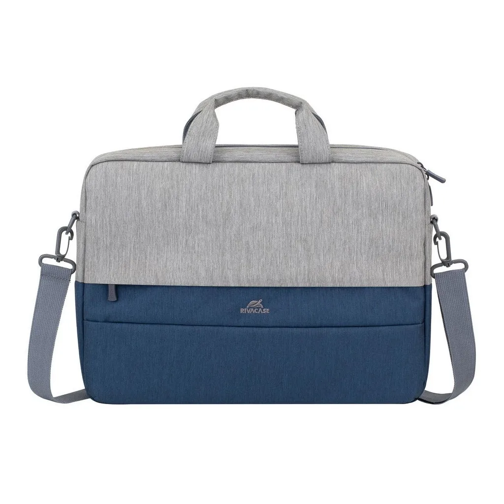  RivaCase 15.6" 7532 Prater, grey/dark blue anti-theft (7532Grey/DarkBlue)