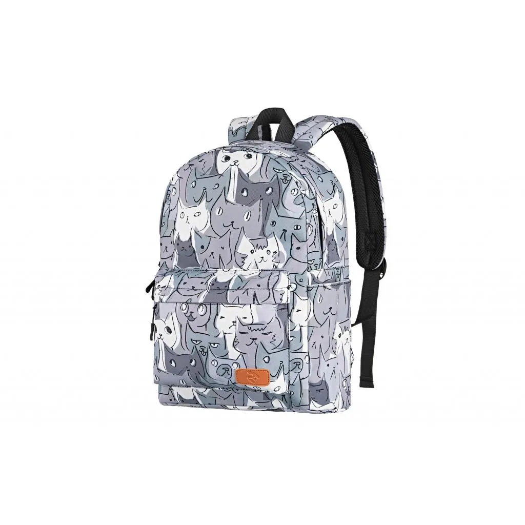  2E 13" TeensPack Cats, grey (2E-BPT6114GC)