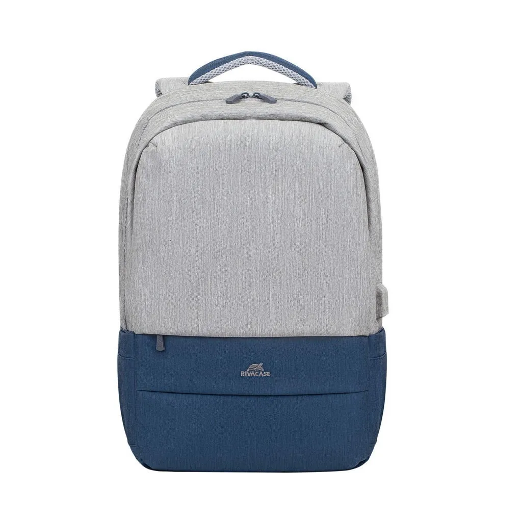  RivaCase 17.3" 7567 Prater, Grey / Dark Blue (7567Grey/DarkBlue)