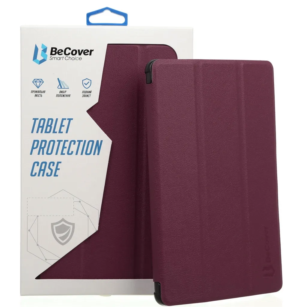 Чохол для планшета BeCover Smart Case Lenovo Tab M10 TB-X306F HD (2nd Gen) Red Wine (705974)