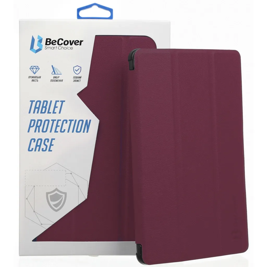 Чохол для планшета BeCover Smart Case Lenovo Tab P11 / P11 Plus Red wine (706095)