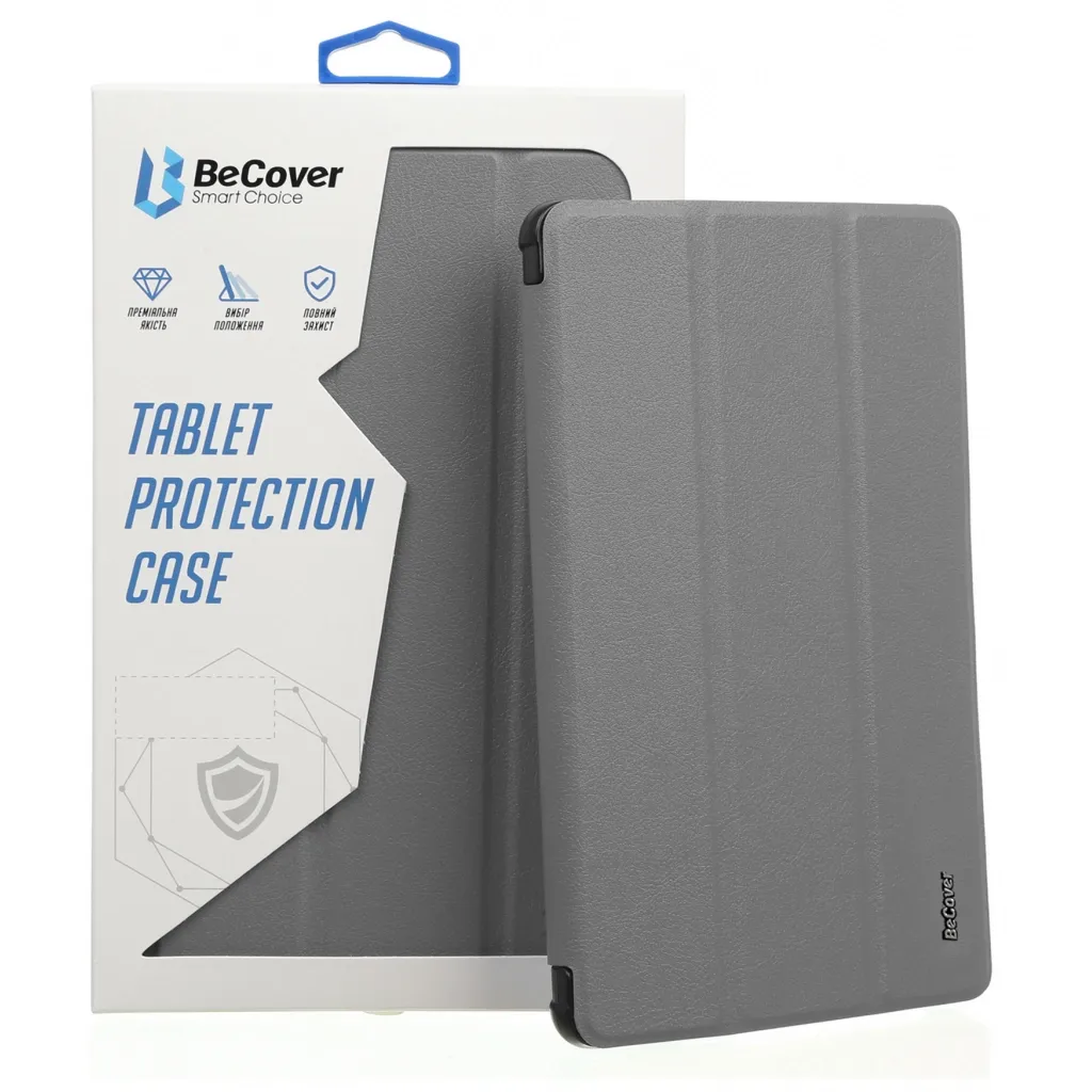  BeCover Soft Edge Pencil Apple iPad 10.2 2019/2020/2021 Gray (706813)