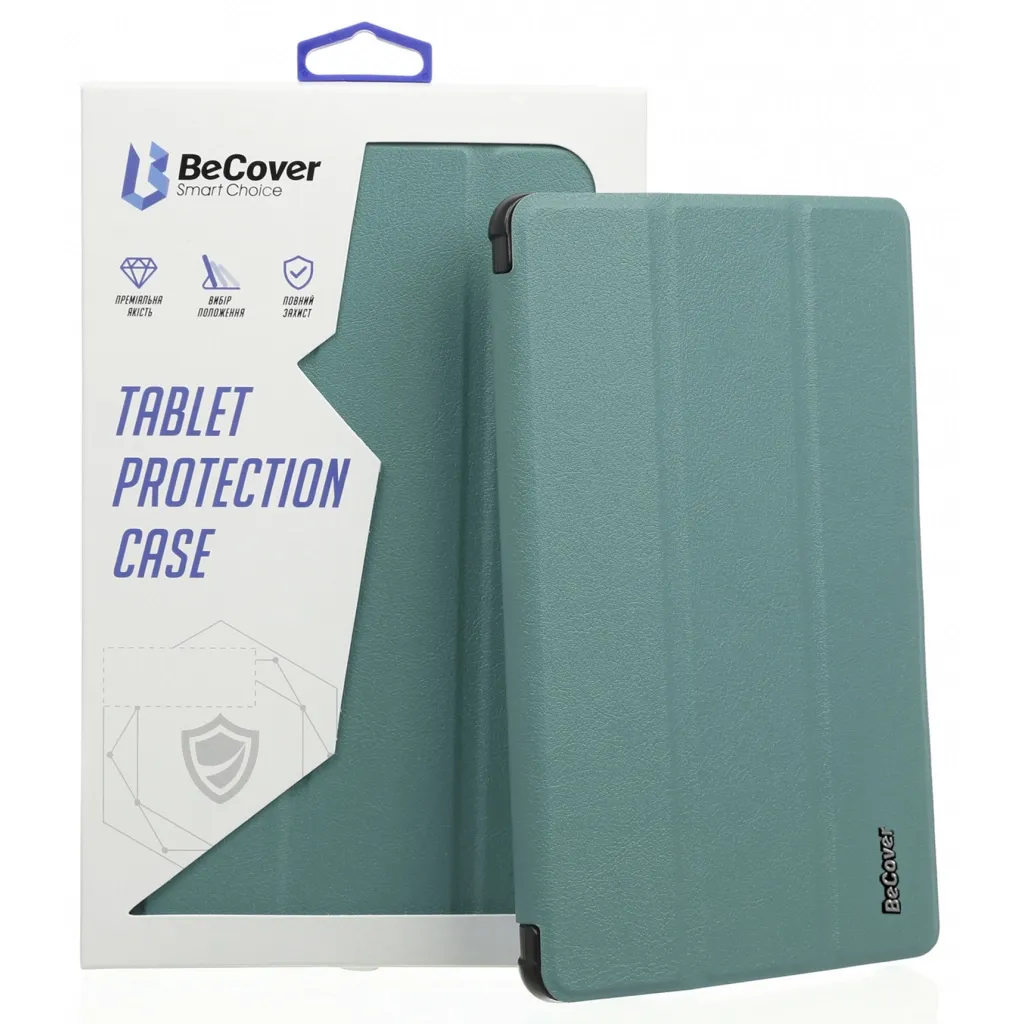 Чохол для планшета BeCover Soft Edge Pencil Apple iPad mini 6 2021 Dark Green (706804)