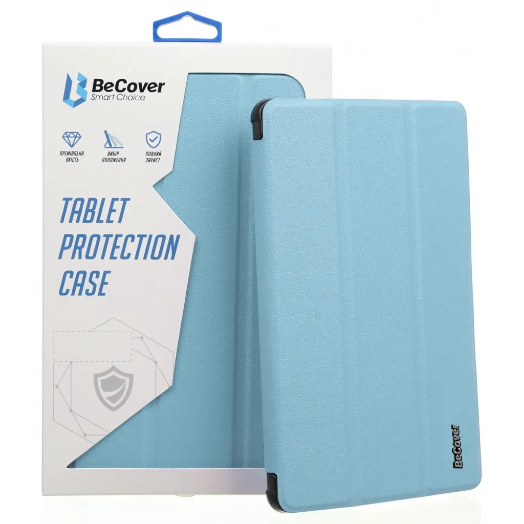 Чохол для планшета BeCover Tri Fold Hard Apple iPad mini 6 2021 Light Blue (706856)