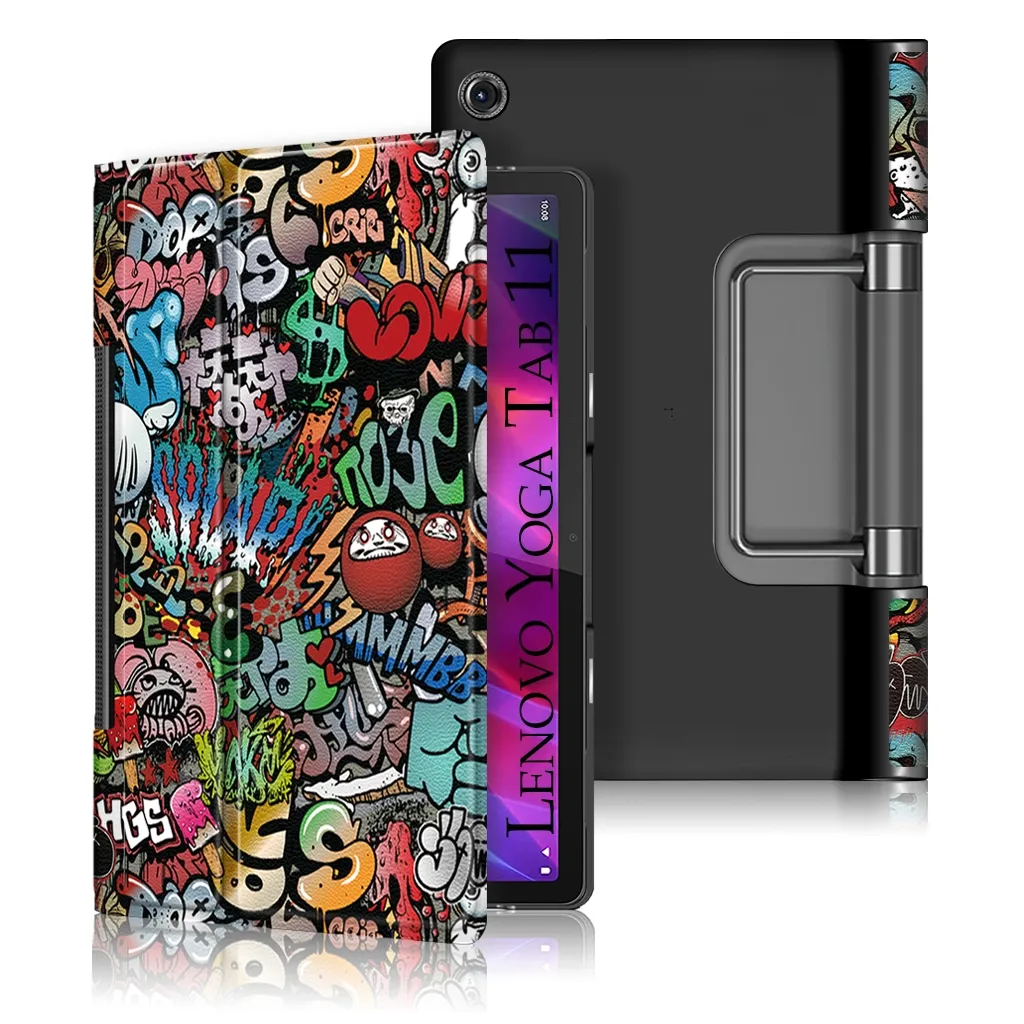 Чехла для планшета BeCover Smart Case Lenovo Yoga Tab 11 YT-706F Graffiti (707298)