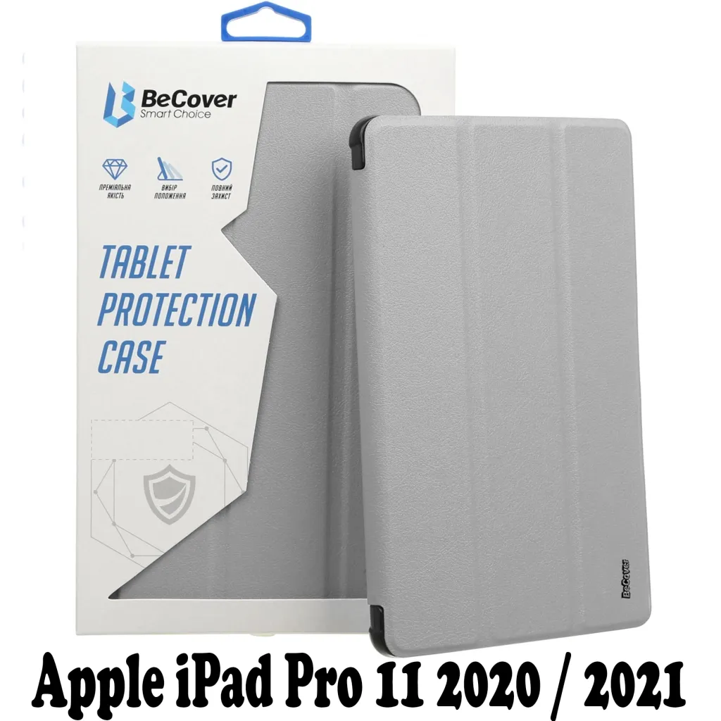  BeCover Apple iPad Pro 11 2020/21/22 Gray (707512)