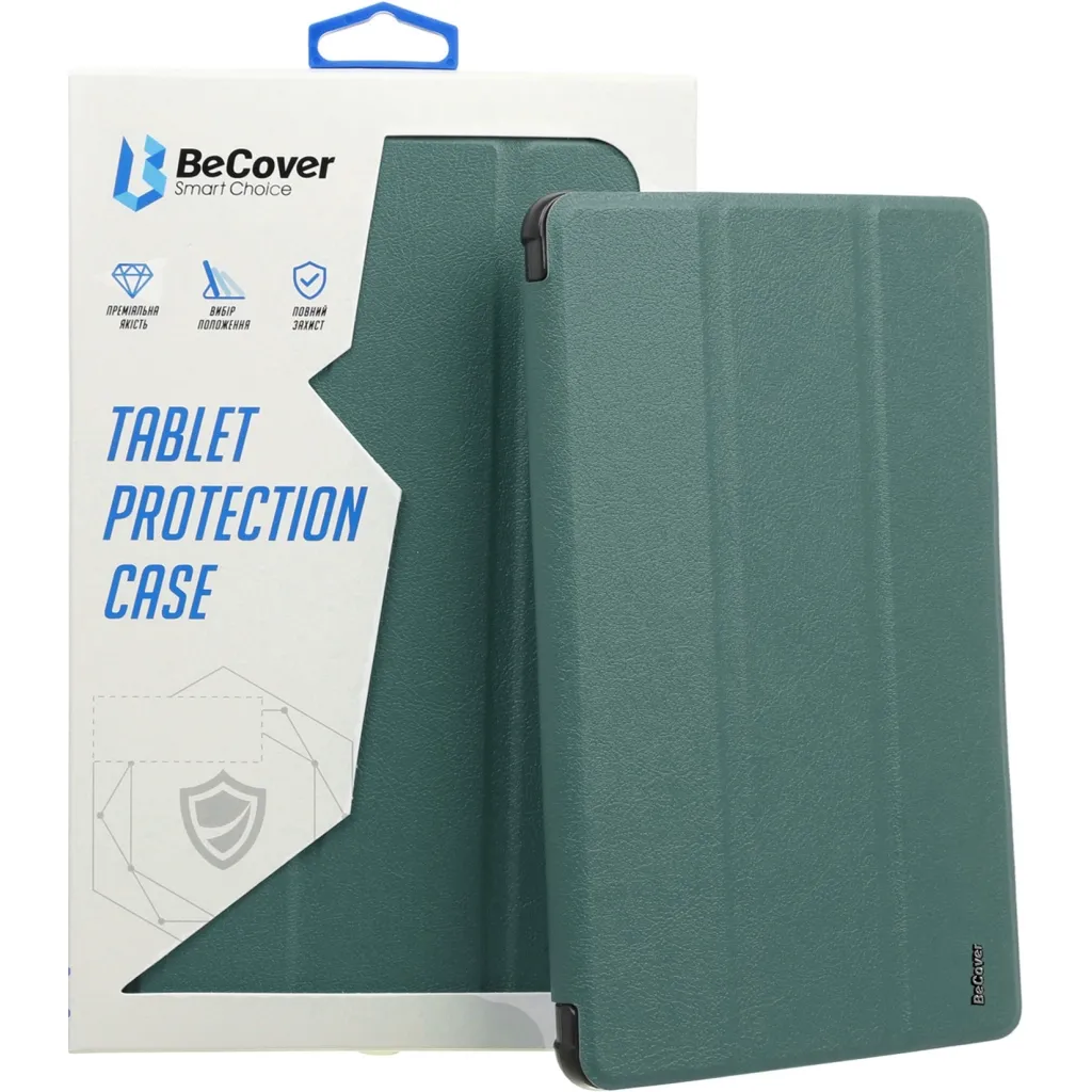 Чехла для планшета BeCover Smart Case Apple iPad 10.2 2019/2020/2021 Dark Green (707963)