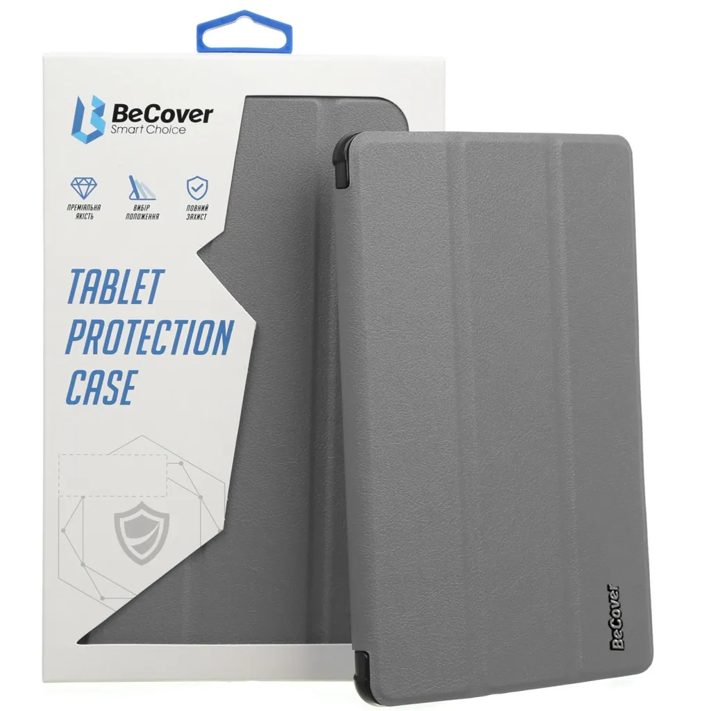 Чехла для планшета BeCover Smart Case Apple iPad 10.2 2019/2020/2021 Gray (707964)