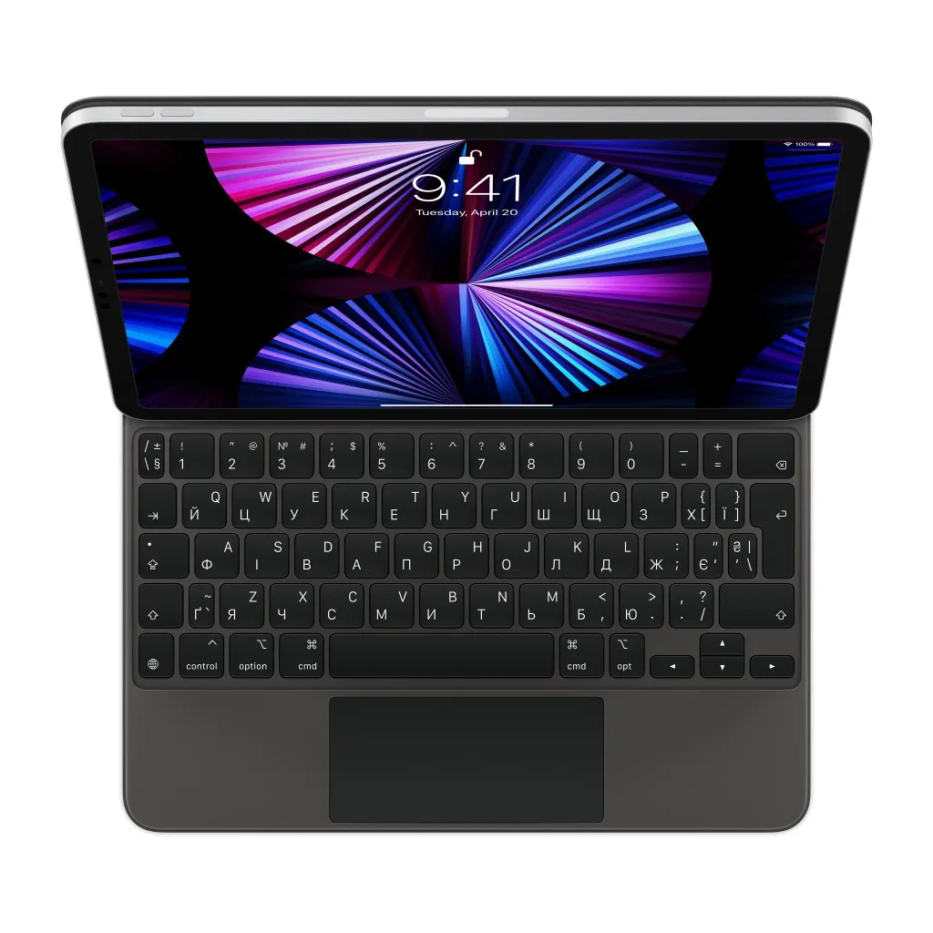 Чохол для планшета Apple IPAD MAGIC KEYBOARD 11 BLACK-UKR (MXQT2UA/A)