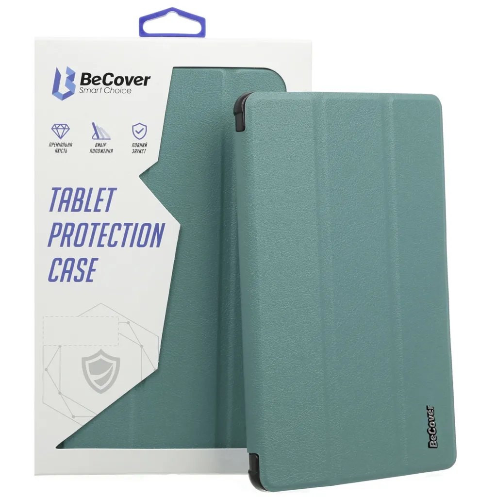  BeCover Smart Case Lenovo Tab M10 Plus TB-125F (3rd Gen)/K10 Pro TB-226 10.61" Dark Green (708303)