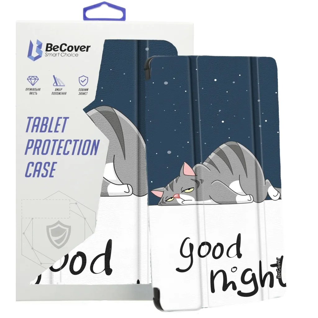  BeCover Smart Case Lenovo Tab M10 Plus TB-125F (3rd Gen)/K10 Pro TB-226 10.61" Good Night (708309)