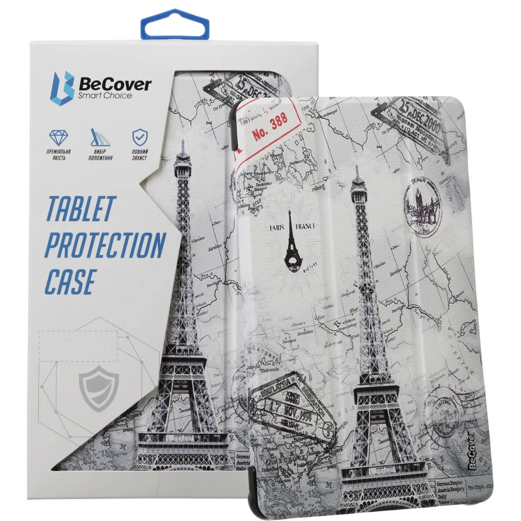 Чехла для планшета BeCover Smart Case Lenovo Tab M10 Plus TB-125F (3rd Gen)/K10 Pro TB-226 10.61" Paris (708316)