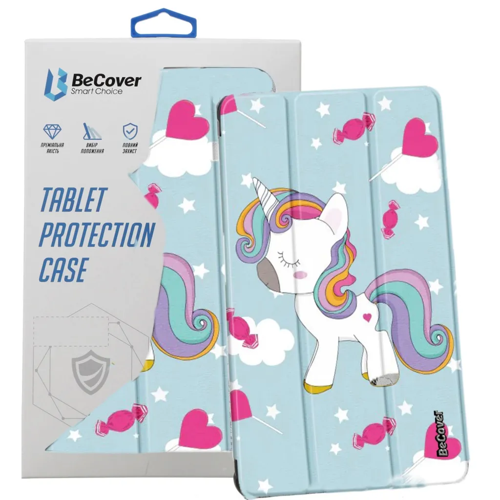 Чохол для планшета BeCover Smart Case Samsung Galaxy Tab S6 Lite 10.4 P610/P613/P615/P619 Unicorn (708328)