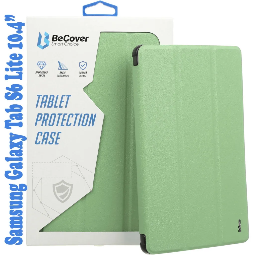  BeCover Soft Edge Pencil Mount Samsung Galaxy Tab S6 Lite 10.4 P610/P613/P615/P619 Green (708329)