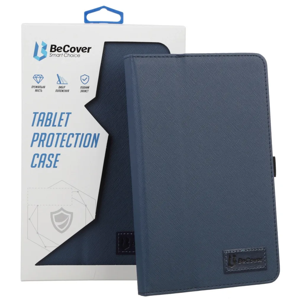 Чехла для планшета BeCover Slimbook Lenovo Tab M10 Plus (3rd Gen)/K10 Pro TB-226 10.61" Deep Blue (707980)