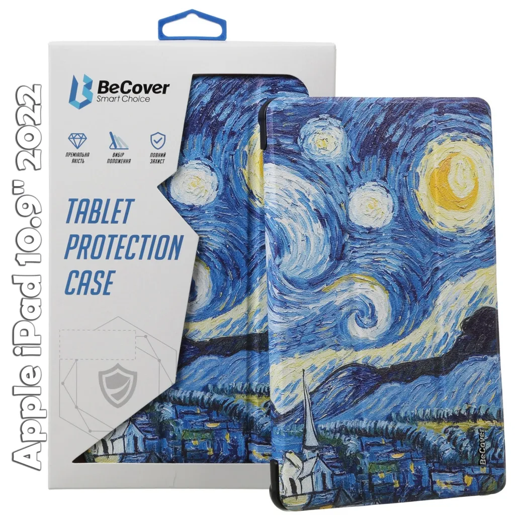 Чехла для планшета BeCover Smart Case Apple iPad 10.9" 2022 Night (709204)