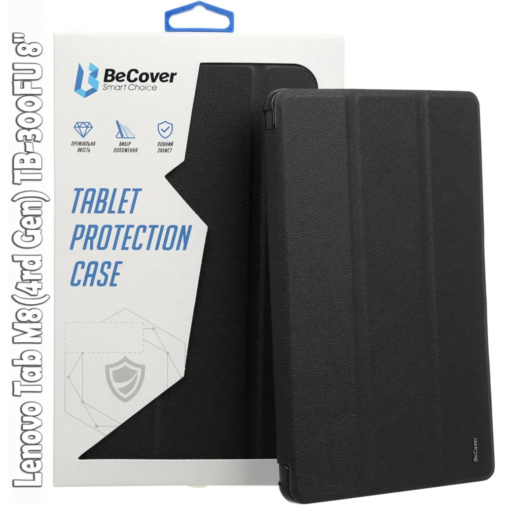 Чехла для планшета BeCover Smart Case Lenovo Tab M8(4rd Gen) TB-300FU 8" Black (709209)